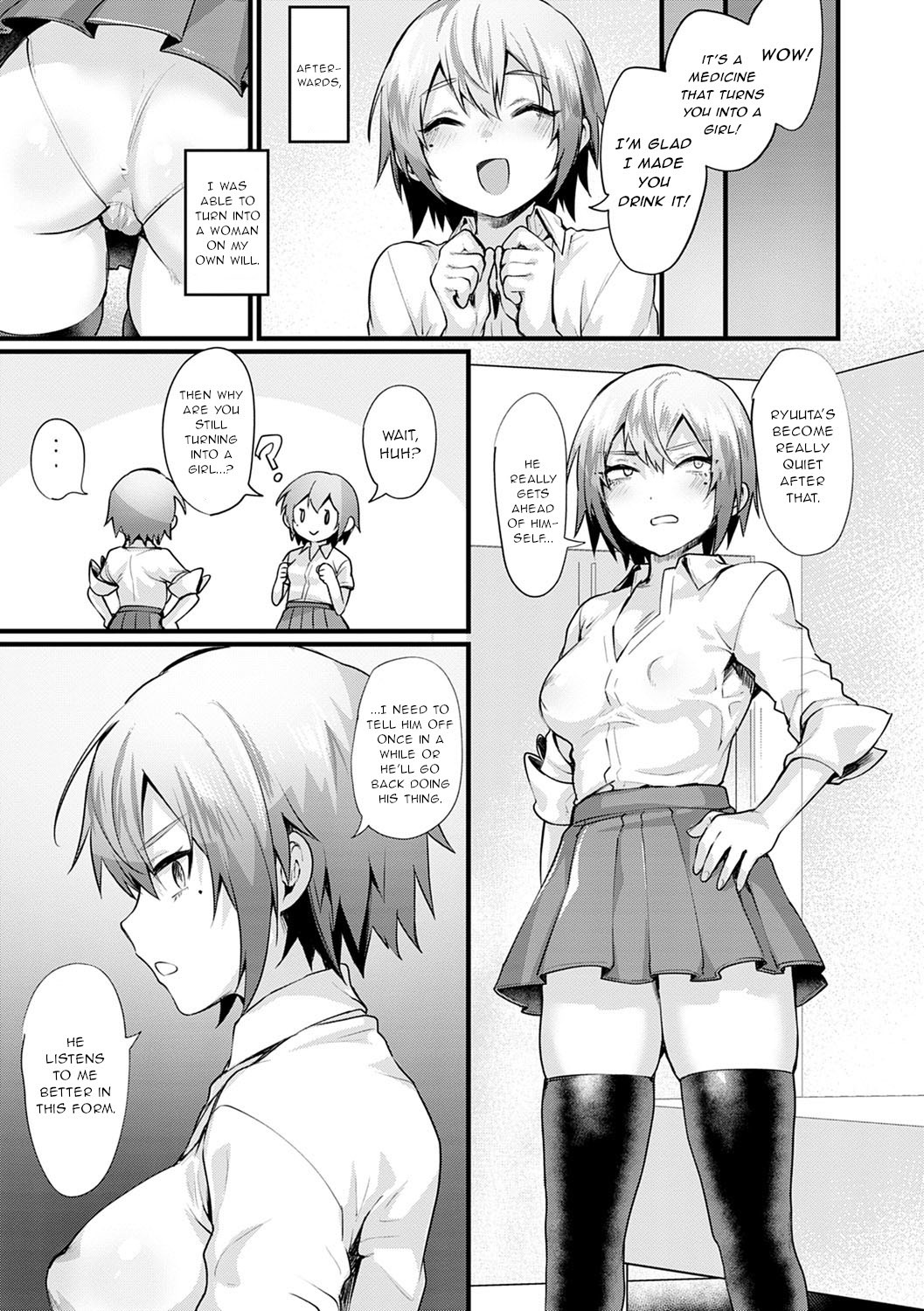 Hentai Manga Comic-TWINS Complex (Nyotaika Heaven)-Read-15